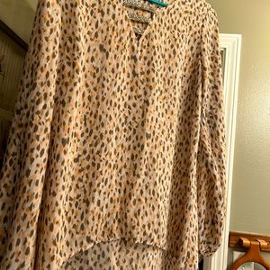 Long leopard large juicy couture top